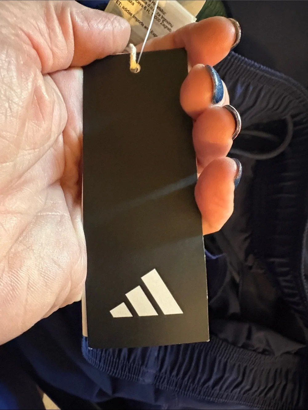 adidas Navy Blue Men’s Athletic Joggers